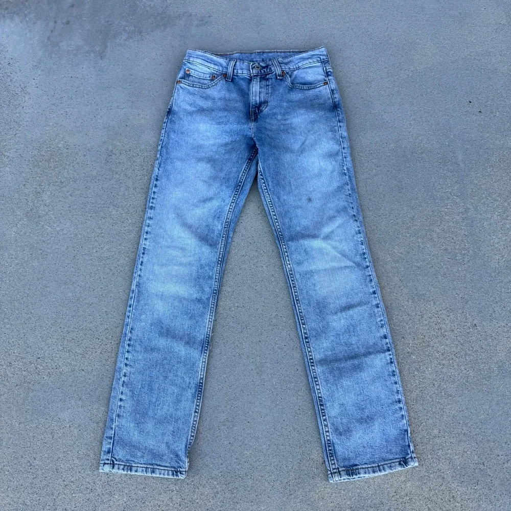 Levi's 511 Men 29x30 Jeans Light Wash Slim Fit - Picture 1 of 8
